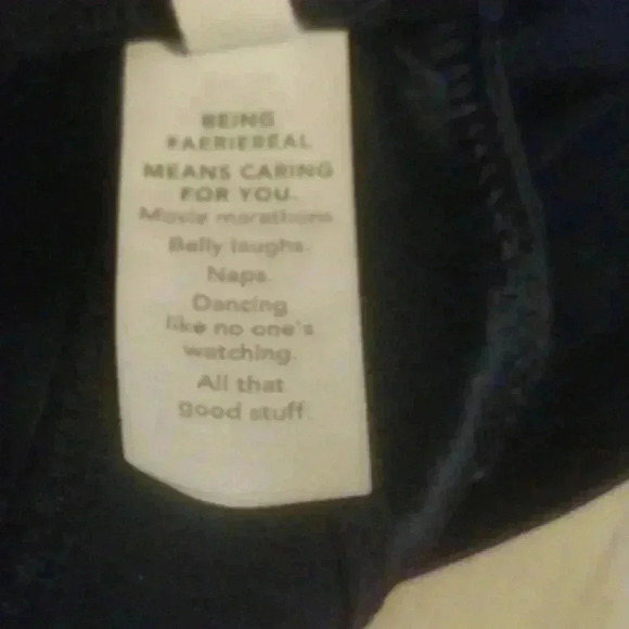 Aerie Bandeau Bra Women's Large Navy Blue Stretch WireChicoless Adjustable Strap - Picture 4 of 5